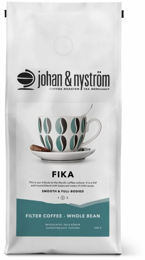 Johan & Nyström Fika 500 G Coffee Beans 1 Johan & Nyström Fika 500 G Coffee Beans