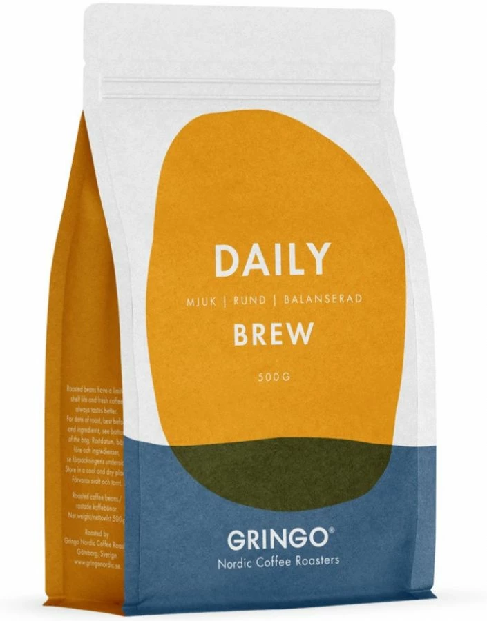 Gringo Nordic Daily Brew 500 G Coffee Beans 1 Gringo Nordic Daily Brew 500 G Coffee Beans