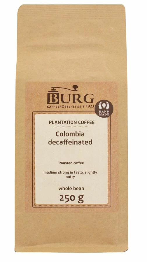 Decaf Coffee Burg Colombia Excelso Decaf 250 G Coffee Beans 1 Decaf Coffee Burg Colombia Excelso Decaf 250 G Coffee Beans