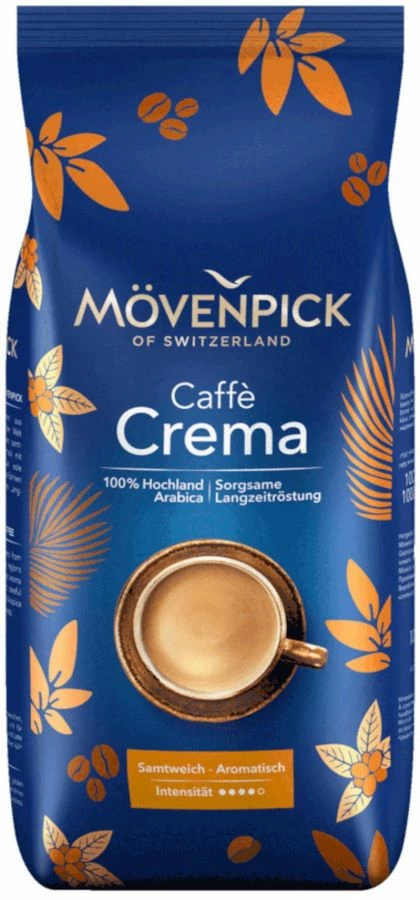 Mövenpick Caffè Crema Roasted Coffee Beans 1 Kg 1 Mövenpick Caffè Crema Roasted Coffee Beans 1 Kg