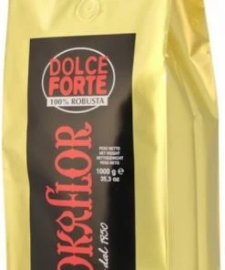 Mokaflor Dolce Forte 100 % Robusta 1 Kg Coffee Beans