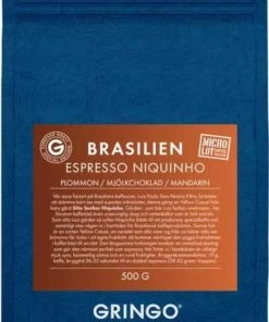 Gringo Nordic Brasilien Espresso Niquinho 500 G Coffee Beans