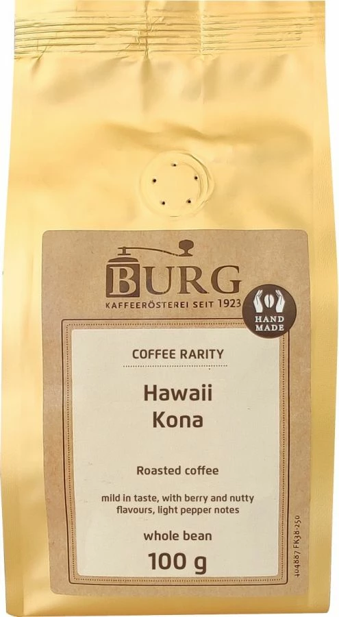 Burg Hawaii Kona Coffee Beans 1 Burg Hawaii Kona Coffee Beans