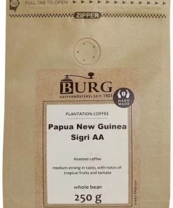 Burg Papua New-Guinea Sigri 250 G Coffee Beans