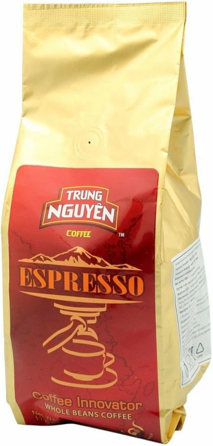 Trung Nguyen Vietnamese Espresso Innovator 500 G Coffee Beans 1 Trung Nguyen Vietnamese Espresso Innovator 500 G Coffee Beans