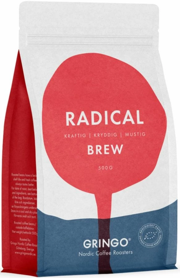 Gringo Nordic Radical Brew EKO 500 G Coffee Beans 1 Gringo Nordic Radical Brew EKO 500 G Coffee Beans