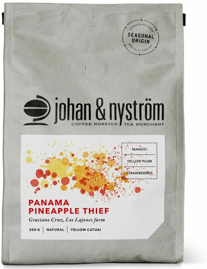 Johan & Nyström Panama Pineapple Thief 250 G Coffee Beans 1 Johan & Nyström Panama Pineapple Thief 250 G Coffee Beans