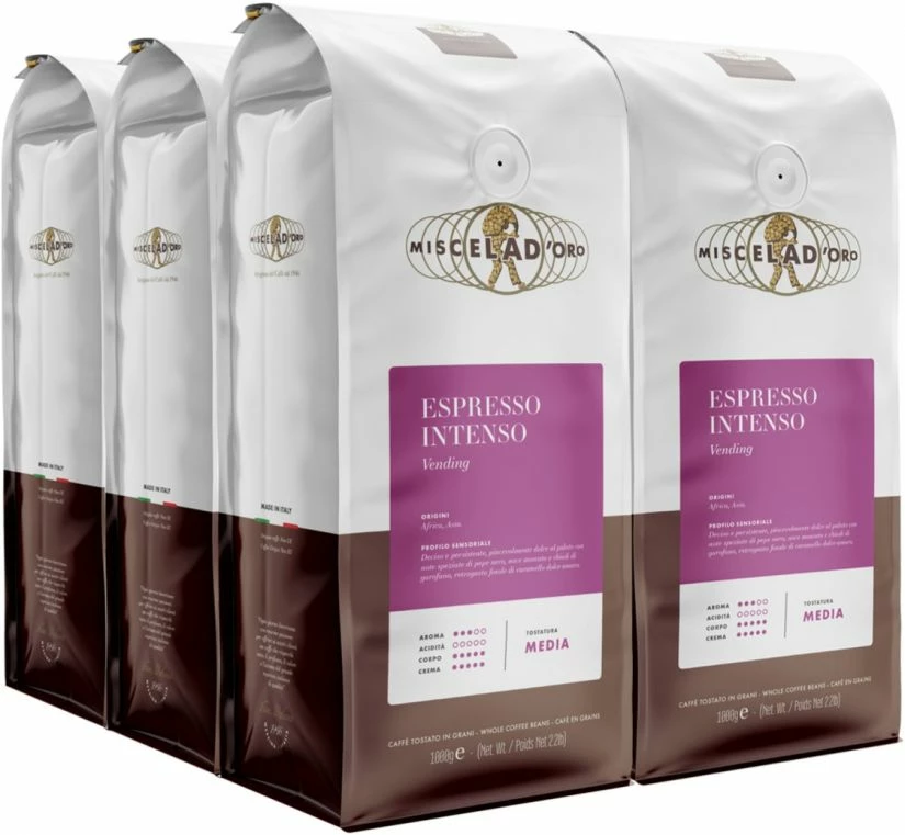 Miscela D'Oro Intenso 100 % Robusta Coffee Beans 1 Miscela D'Oro Intenso 100 % Robusta Coffee Beans