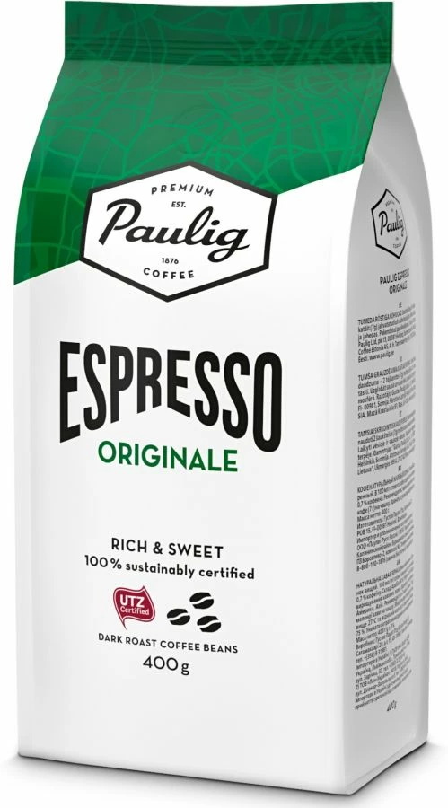 Paulig Espresso Originale 400 G Coffee Beans 1 Paulig Espresso Originale 400 G Coffee Beans