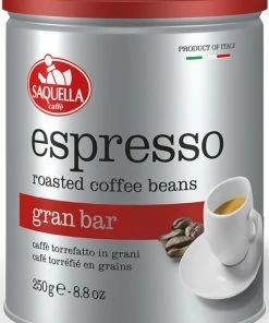 Saquella Espresso Gran Bar 250 G Coffee Beans