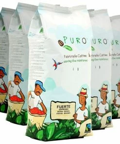 Coffee In Multipacks Puro Fuerte 9 X 1 Kg Coffee Beans Wholesale Package