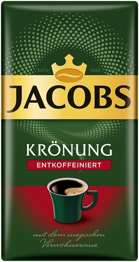 Jacobs Kronung Entkoffeiniert 500 G Ground Decaf Coffee 1 Jacobs Kronung Entkoffeiniert 500 G Ground Decaf Coffee
