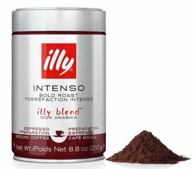 Ground Coffee For Moka Pots Illy Intenso 1 Ground Coffee For Moka Pots Illy Intenso
