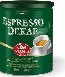 Decaf Coffee Saquella Espresso Dekaf Caffeine Free Coffee