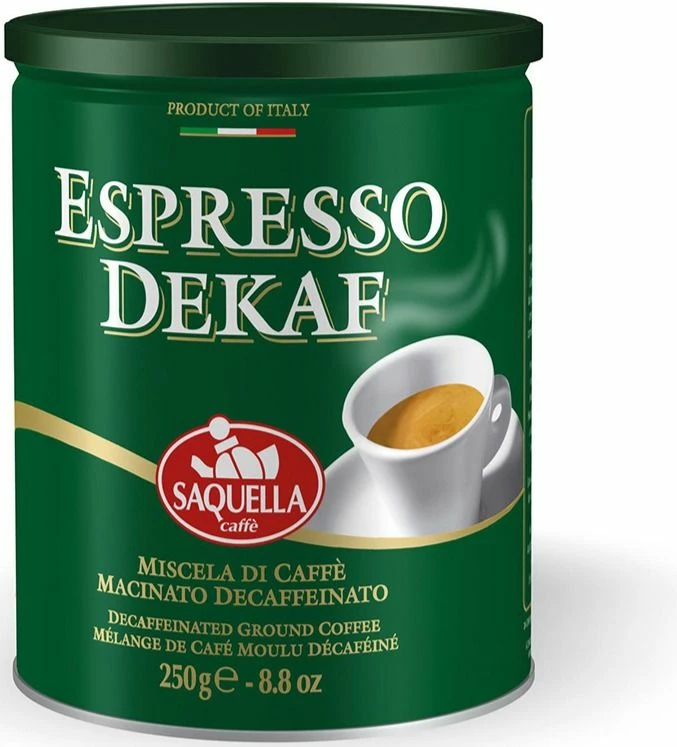 Decaf Coffee Saquella Espresso Dekaf Caffeine Free Coffee 1 Decaf Coffee Saquella Espresso Dekaf Caffeine Free Coffee