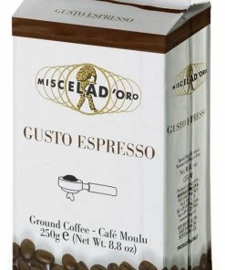 Ground Coffee For Moka Pots Miscela D'Oro Gusto Espresso 250 G Ground Coffee