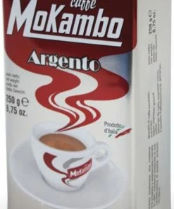 Ground Coffee For Moka Pots Mokambo Argento