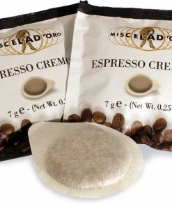 E.S.E. Espresso Pods Miscela D'Oro Espresso Cremoso ESE Espresso Pods 150 Pcs