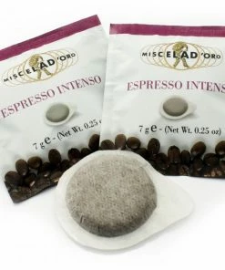 E.S.E. Espresso Pods Miscela D'Oro Espresso Intenso ESE Espresso Pods 150 Pcs