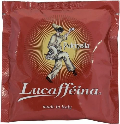 Lucaffé Pulcinella E.S.E. Espresso Pods 1 Lucaffé Pulcinella E.S.E. Espresso Pods