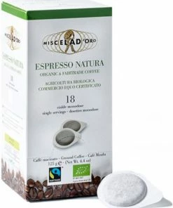 Miscela D'Oro Natura E.S.E. Espresso Pods