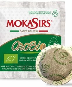 E.S.E. Espresso Pods MokaSirs OroBio Organic ESE Espresso Pods 200 Pcs