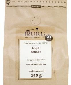 Burg Flavoured Coffee, Angel Kisses 250 G Ground