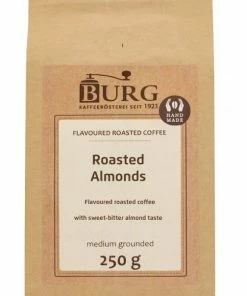 Burg Flavoured Coffee, Roasted Almond 250 G Ground