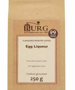 Burg Flavoured Coffee, Egg Liqueur 250 G Ground