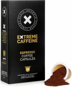 Black Insomnia Classic Nespresso Compatible Coffee Capsules 10 Pcs