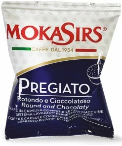 Lavazza Espresso Point Compatible Coffee Capsules MokaSirs Pregiato - Lavazza Nims Bidose Coffee Capsules