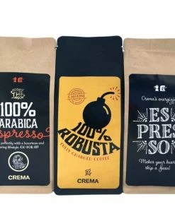 Coffee Beans Crema Tasting Pack Espresso 3 X 250 G