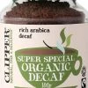 Natural Instant Coffee Clipper Super Special Organic Decaf Instant Coffee 100 G