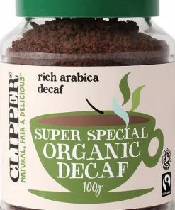 Natural Instant Coffee Clipper Super Special Organic Decaf Instant Coffee 100 G