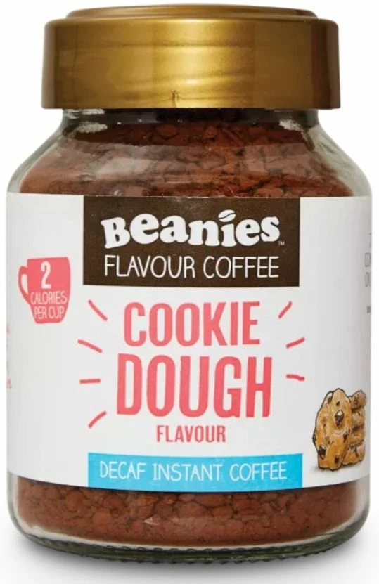 Beanies Decaf Cookie Dough Flavoured Instant Coffee 50 G 1 Beanies Decaf Cookie Dough Flavoured Instant Coffee 50 G