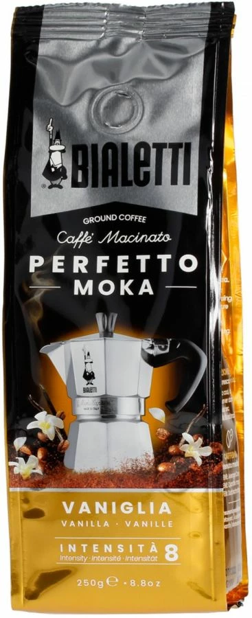 Flavoured Coffee Bialetti Perfetto Moka Vaniglia 250 G Ground Coffee 1 Flavoured Coffee Bialetti Perfetto Moka Vaniglia 250 G Ground Coffee