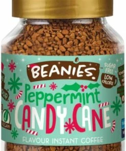 Beanies Peppermint Candy Cane Flavoured Instant Coffee 50 G