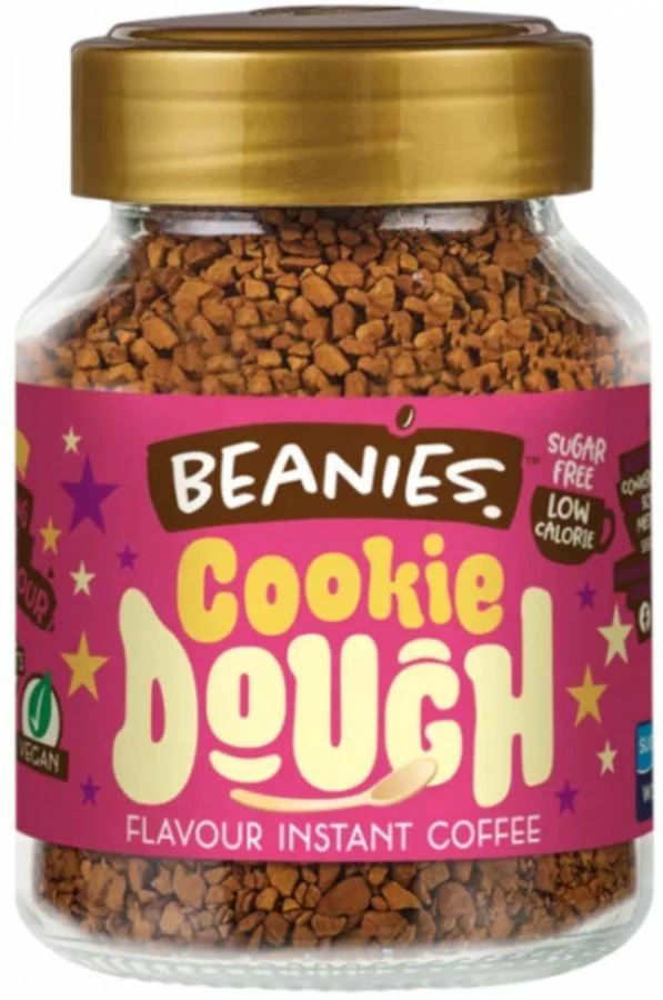 Beanies Cookie Dough Flavoured Instant Coffee 50 G 1 Beanies Cookie Dough Flavoured Instant Coffee 50 G