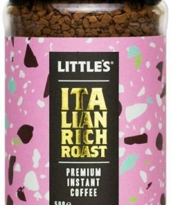 Natural Instant Coffee Little's Italian Rich Roast Premium Instant Coffee 50 G