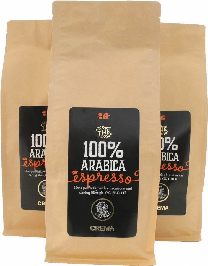 Coffee In Multipacks Crema Espresso 100 % Arabica 1 Coffee In Multipacks Crema Espresso 100 % Arabica