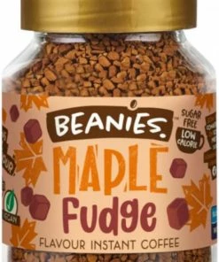 Beanies Maple Fudge Flavoured Instant Coffee 50 G