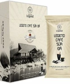 saquella shop 4 Natural Instant Coffee Trung Nguyen Legend 3-in-1 Café SUA DA Instant Coffee, 9-Pack