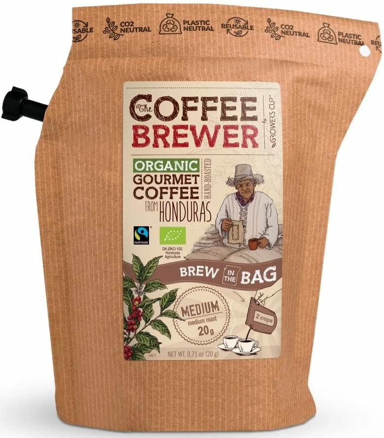 Coffee Bags Grower's Cup Honduras 12 X Coffeebrewer 2 Coffee Bags Grower's Cup Honduras 12 X Coffeebrewer - Image 2