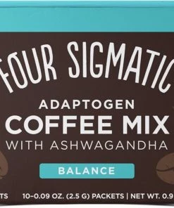 saquella shop 19 Four Sigmatic Adaptogen Mushroom Coffee Mix With Ashwagandha, 10 Bags
