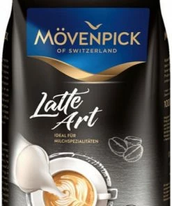 Mövenpick Movenpick Latte Art Roasted Coffee Beans 1 Kg